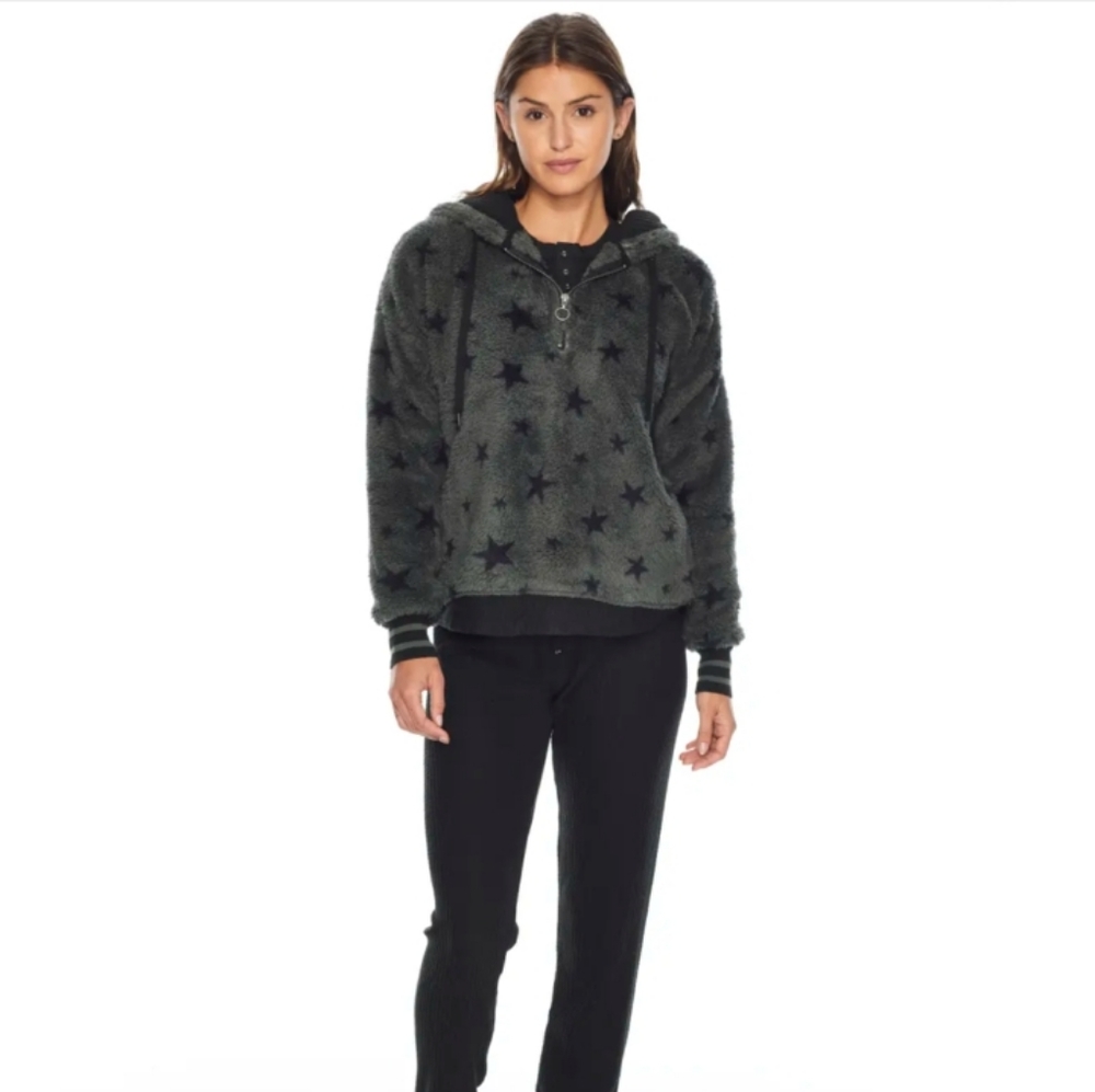 NWT P. J. Salvage Cozy Fleece Hoodie XL